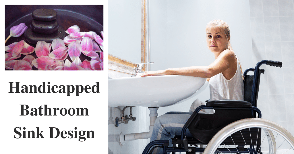 25-inch handicapped bathroom sink