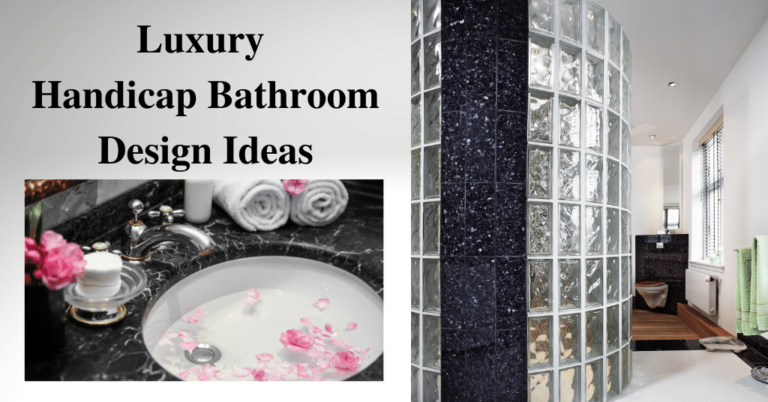Luxury Handicap Bathroom - Design Ideas
