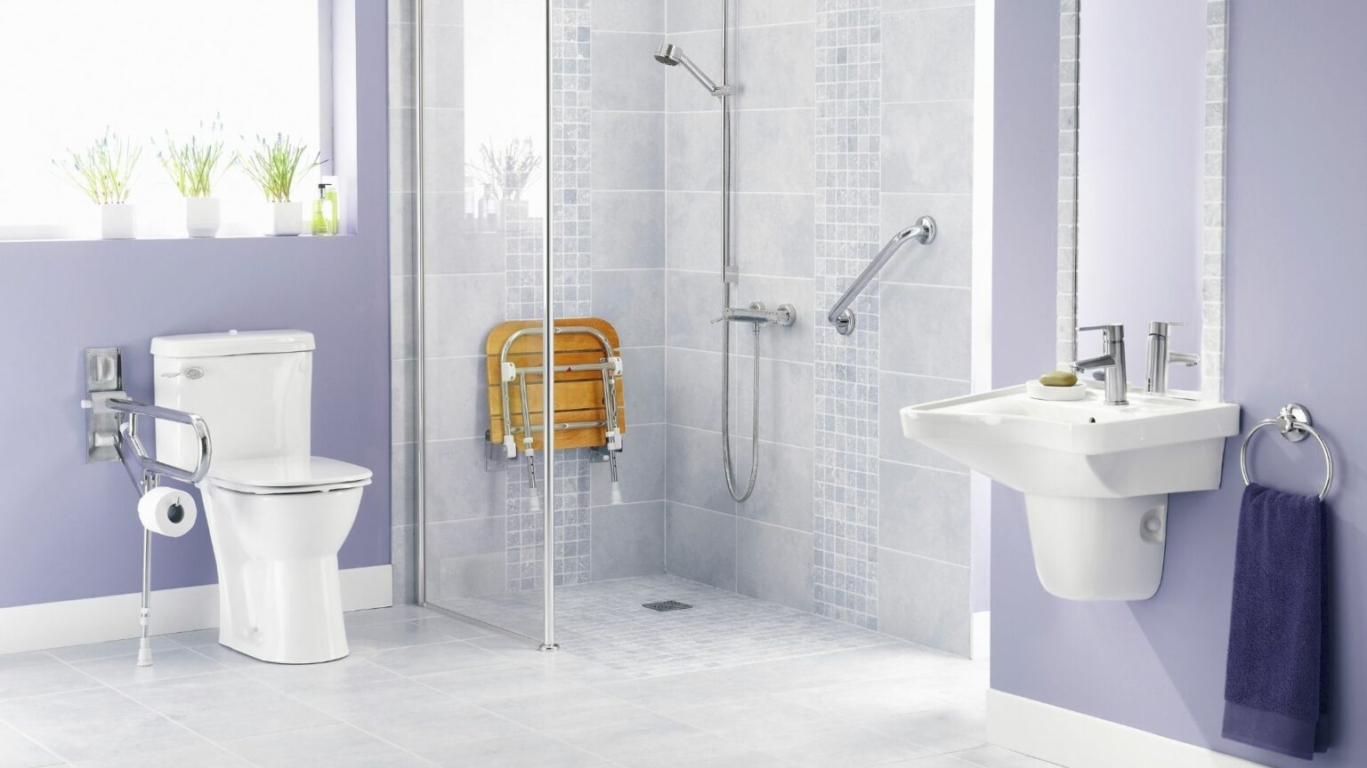 How to Make Handicap Bathroom Showers Accessible-Design Tips